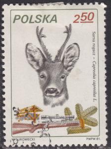 Poland 2453 Elk 2.50zł 1981