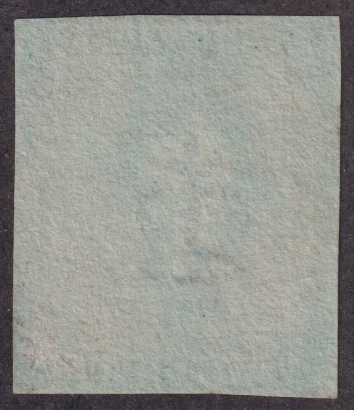 GREAT BRITAIN 4 BLUE PAPER 1841  USED NO FAULTS 4 LARGE MARGINS! - VVB