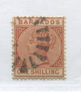 Barbados QV 1882 1/ used