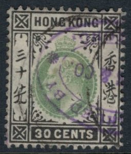 Hong Kong #99  CV $32.50