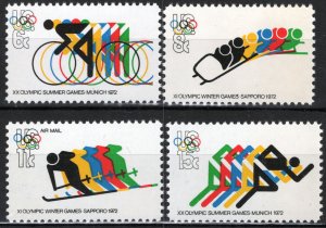 ZAYIX - 1972 US 1460-1462, C85 MNH 20th Olympic Games in Munich 021823-S13M