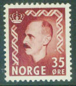 NORWAY Scott 312 mh* 1950 King Haakon VII CV $19