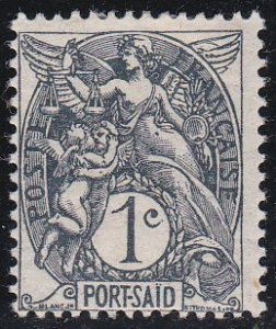 France Offices in Egypt (Port Said) Sc #18 Mint Hinged