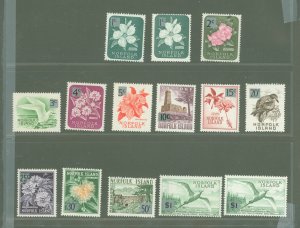 Norfolk Island #71-82  Single (Complete Set)