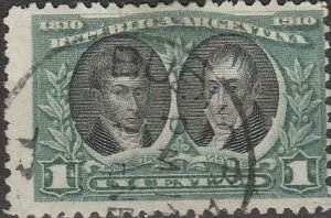 Argentina, #161 Used  From 1910