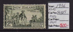 New Zealand Pictoria 1l936 SG 589 MNH