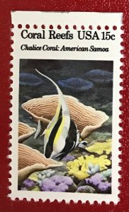 1980 USA Scott 1829 MNH Chalice Coral Moorish Idle Fish Lot 921