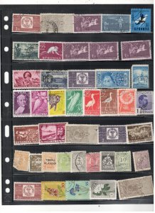 ROMANIA COLLECTION ON STOCK SHEET MINT/USED