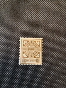 1922 Ireland 10, Celtic Cross, MNH, SCV$57.50