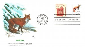 US FIRST DAY COVERS AMERICAN WILDLIFE SET OF 8 DIFFERENT FW CACHETS 1978