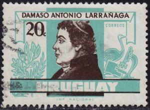 Uruguay - 1963 - Scott #729 - used - Damaso Larrañaga