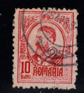 Romania Scott 208 Used stamp post horn cancel