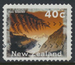 New Zealand SG 1989 Used perf 11½  SC# 1357  Fox Glacier 1996 see scan