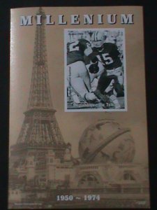 ​CHAD-1999-MILLENIUN-AMERICAN FOOTBALL SUPERBOWL -RARE IMPERF MNH-S/S-VF