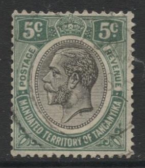 STAMP STATION PERTH Tanganyika #29 KGV Definitive Used