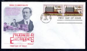 US 1500 Electronics Fleetwood U/A FDC