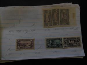 EDW1949SELL : LEBANON Misc group of Mint & Used on pages. Full of many Better.