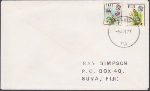 FIJI 1977 local 5c rate cover ex WAYEVO.....................................X477