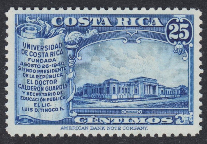 Costa Rica Scott 215 VF mint OG NH.