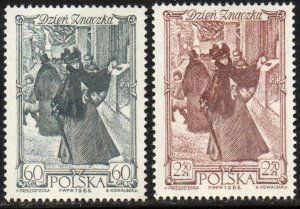 Poland Sc #1094-1095 Mint Hinged