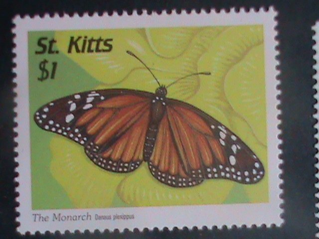 ST.KITTS-1997 SC# 439//50 -COLORFUL BEAUTIFUL LOVELY BUTTERFLY MINT SET VF