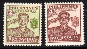 Philippines 528a -529a -  FVF MNH