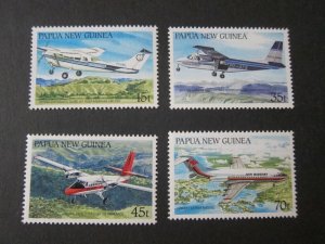 Papua New Guinea 1987 Sc 687-90 set MNH