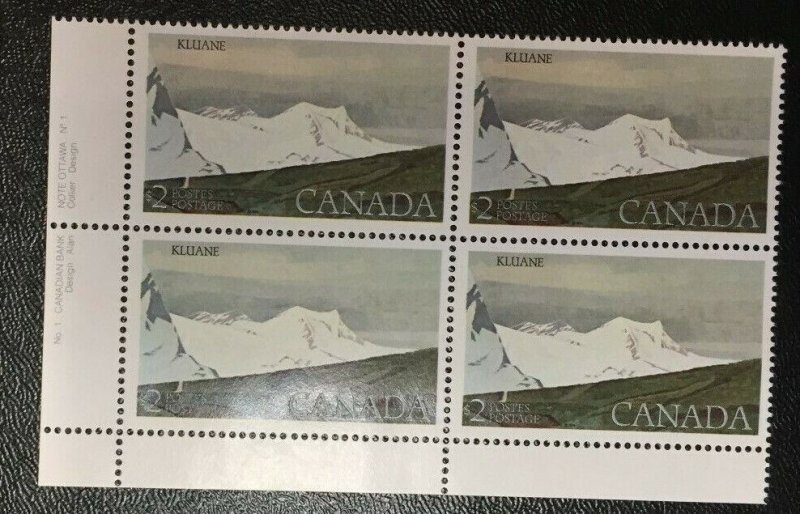 Canada Scott Number 727 Block of 4 Mint NH