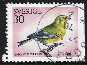 Sweden 876 VFU BIRD P500