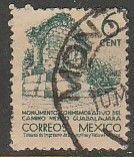 MEXICO 789 6¢ 1934 Definitive Wmk S.H.C.P. USED. F-VF. (1011)