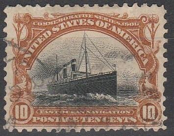 US #299 F-VF Used CV $35.00 (A3449)