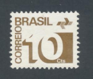 Venezuela 1972 Scott 1249 used - 10c, Numeral & Post office emblem