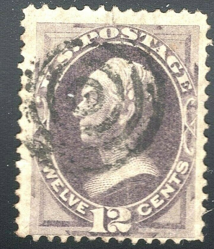 [MA4]   US #151 ~ Sound, USED 1870 12c Clay---Free Shipping! 