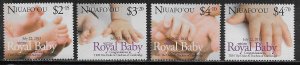 Niuafo'ou Scott #'s 296 - 299 MNH