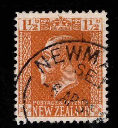 New Zealand Scott 162a Perf 14x14 used KGV perforation variety CV $45