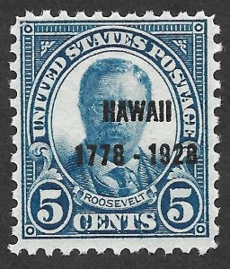 Doyle's_Stamps: 1928 Hawaiian Overprint Issues/Set: Scott #647** &  #648**