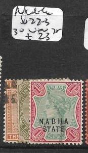 INDIA CHAMBA (P2809B)  QV  SG 22-3, 30  VFU