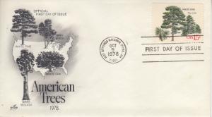 1978 White Pine Tree (Scott 1765) FDC Artcraft