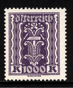 Austria 1922  Scott #281 MNH