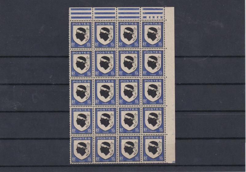 France MNH Arms Stamps Block Ref: R5771