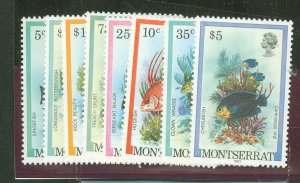 Montserrat #445A-60A Mint (NH) Single (Complete Set)