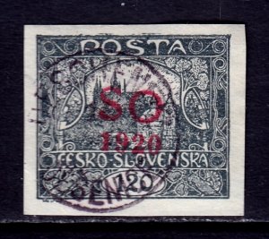 Eastern Silesia - Scott #15 - Used - SCV $2.25