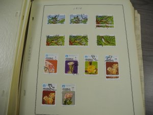 CUBA, 100s & 100s of Stamps mostly hinged on Scott pages