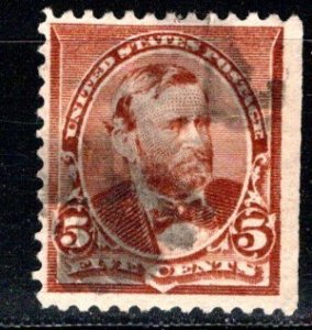 United States Scott # 223, used