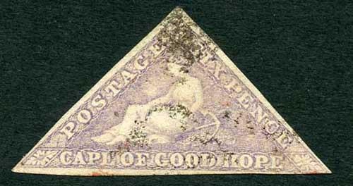 COGH SG7 6d Pale rose-lilac PB Printing Cat 300 pounds