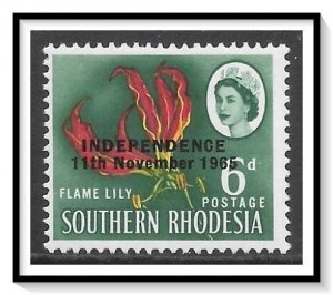 Rhodesia #213 Independence Issue MH
