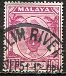 Malaya Perak; 1950: Sc. # 111; O/Used Single Stamp