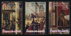 Virgin Islands 1016-8 MNH Christmas, Art