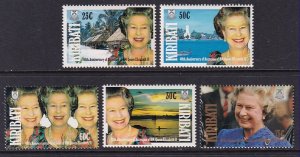 Kiribati 582-586 Queen Elizabeth II MNH VF