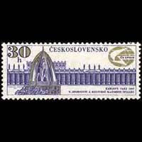 CZECHOSLOVAKIA 1967 - Scott# 1488 Sports Fest. Set of 1 LH